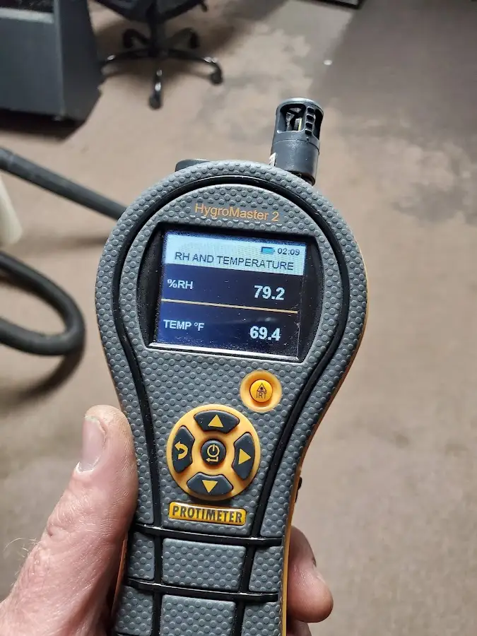 Moisture meter humidity assessment for Fire & Smoke Damage Restoration in Aliso Viejo